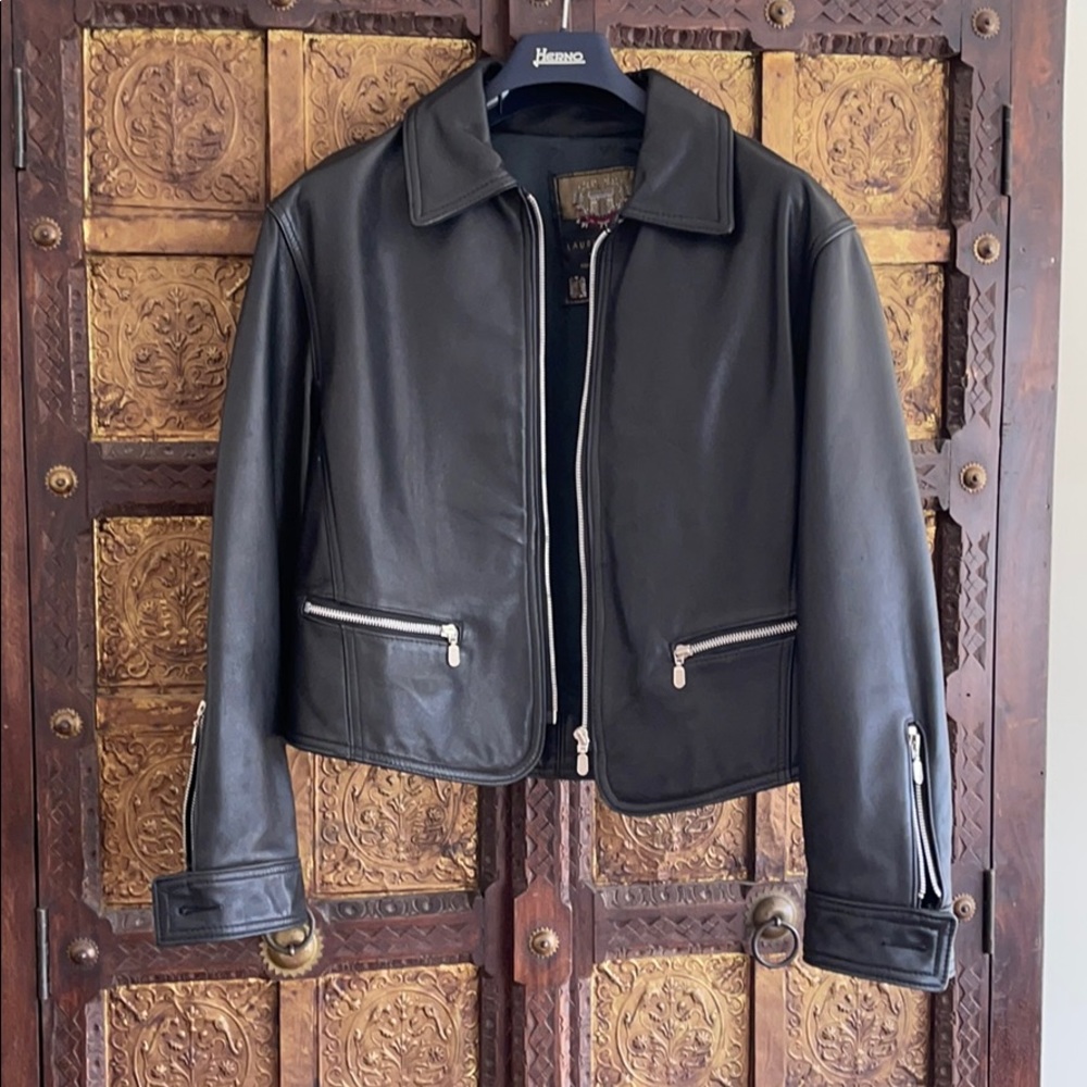 Leather jacket